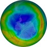 Antarctic Ozone 2019-08-25
